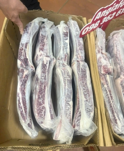 Sườn bò có xương
